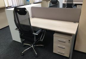Оперативная мебель LAVORO в проекте Закончили работу на одном из этажей офисного здания компании «КНГК-Групп».