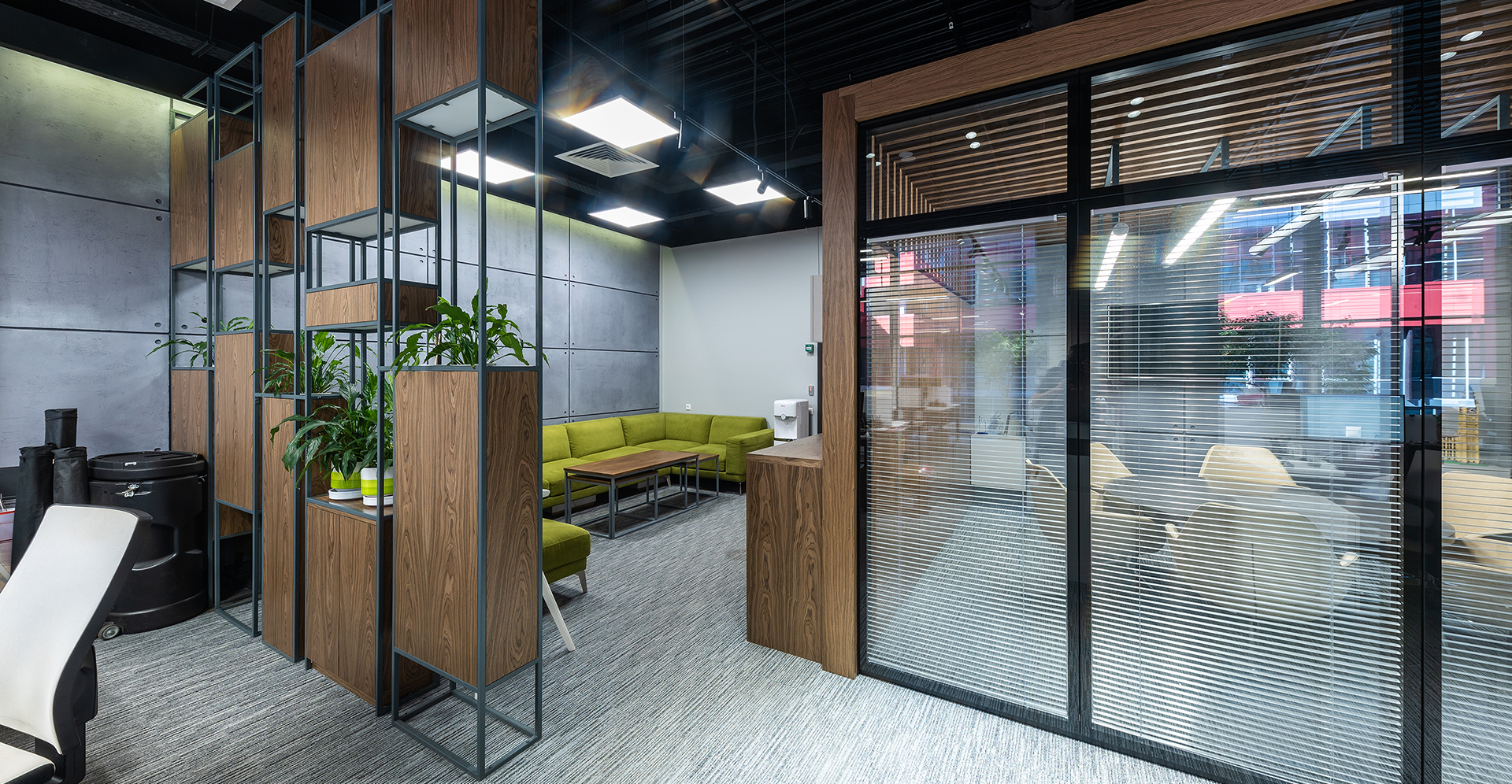 Фото проекта: Установка перегородок Intero-400 в НЕО ГЕО. Изображение № 3